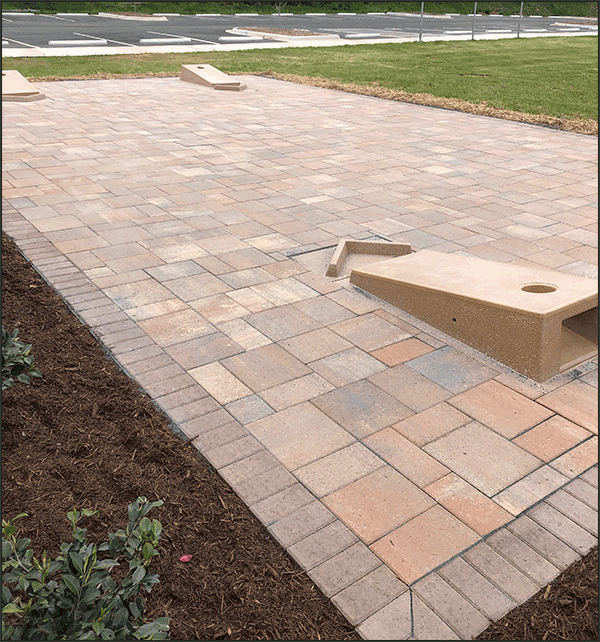 Landscaping example.