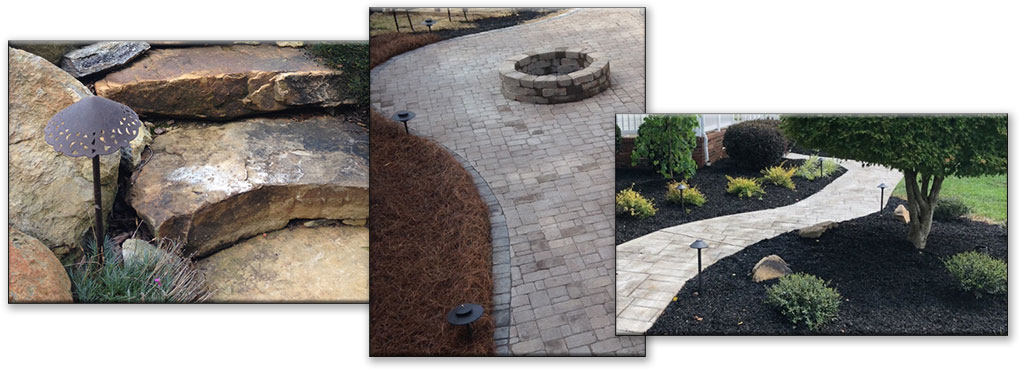 Exterior lighting device examples